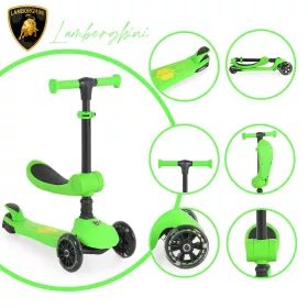 Lamborghini 2-in-1-Elektroroller GRÜN