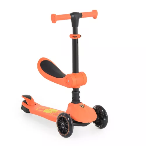 Lamborghini 2IN1 ráülős roller NARANCS