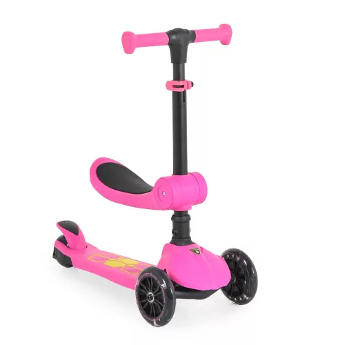 Lamborghini 2-in-1-Elektroroller PINK