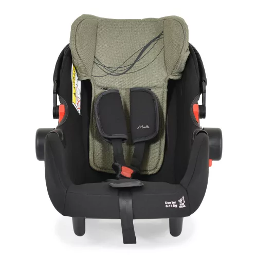 Multi autós hordozó i-size 40-87cm zöld