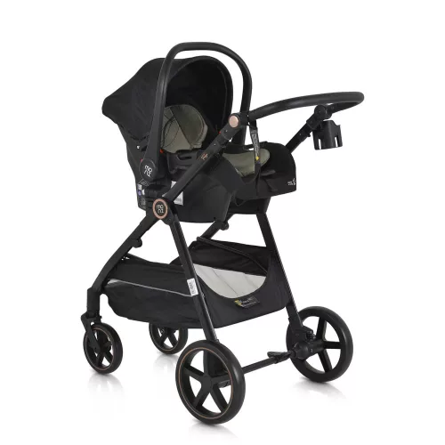 Multi autós hordozó i-size 40-87cm zöld