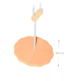 Mochtoys 12668 Runde Schaukel PASTEL ORANGE