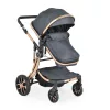 Polly 2 in1 babakocsi SZETT:sport+mózes+kistáska 107985 FEKETE