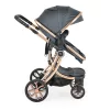 Polly 2 in1 babakocsi SZETT:sport+mózes+kistáska 107985 FEKETE