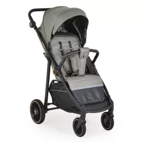Buggy Kinderwagen, faltbar, große Räder, leicht, GRÜN