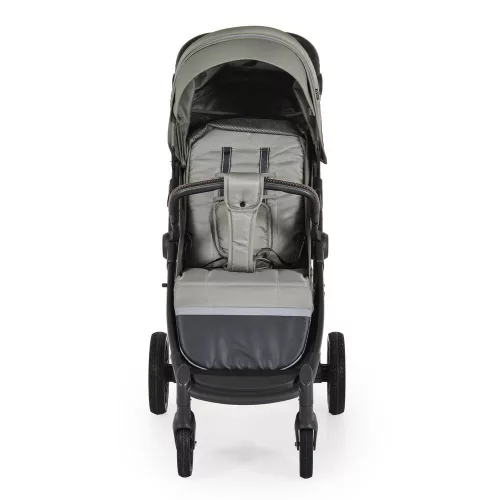 Buggy Kinderwagen, faltbar, große Räder, leicht, GRÜN