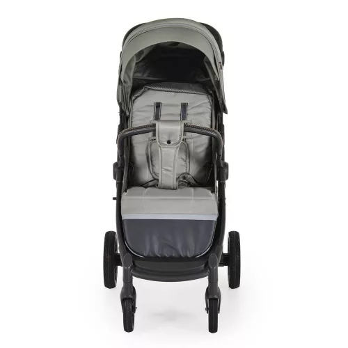 Buggy Kinderwagen, faltbar, große Räder, leicht, GRÜN