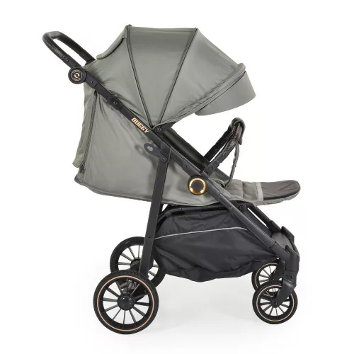 Buggy Kinderwagen, faltbar, große Räder, leicht, GRÜN