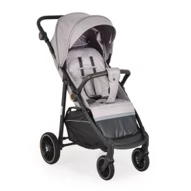 Buggy Kinderwagen, faltbar, große Räder, leicht, GRAU
