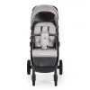 Buggy Kinderwagen, faltbar, große Räder, leicht, GRAU