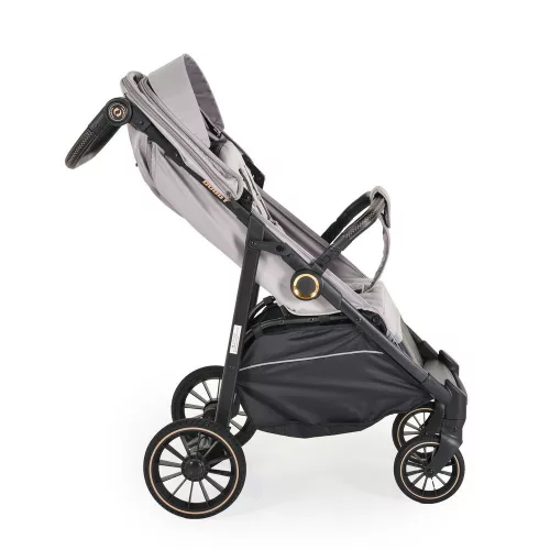 Buggy Kinderwagen, faltbar, große Räder, leicht, GRAU