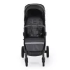 Buggy Kinderwagen, faltbar, große Räder, leicht, SCHWARZ