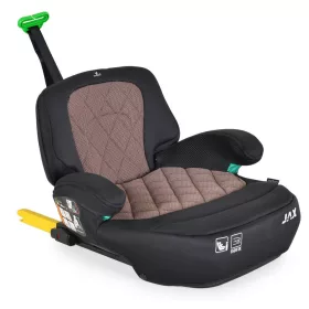  JAX Kindersitz mit Rückenlehne 125-150 cm mit Befestigungsgurt, ISOFIX PINK