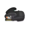 JAX autós ülésmagasító háttámlával 125-150cm rögzítő hevederrel, ISOFIX FEKETE