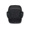JAX autós ülésmagasító háttámlával 125-150cm rögzítő hevederrel, ISOFIX FEKETE