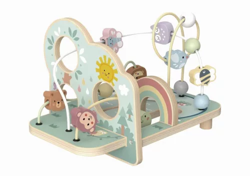 Tooky Toy Fűzőjáték erdei göngyökből