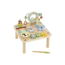 TOOKY Toy MONTESSORI asztalka AFRIKAI állatos PASZTEL