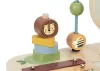 TOOKY Toy MONTESSORI asztalka AFRIKAI állatos PASZTEL