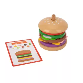 TOOKY Spielzeug Hamburger-Set aus Holz