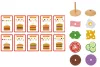 TOOKY Toy fa hamburger készítő szett