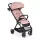 FLIP-Kinderwagen für Reisen, kompakt einhändig faltbar, PINK
