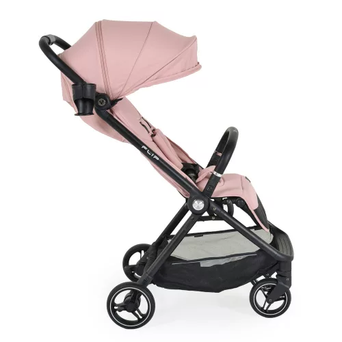 FLIP-Kinderwagen für Reisen, kompakt einhändig faltbar, PINK