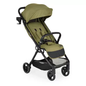   FLIP-Kinderwagen für Reisen, kompakt einhändig faltbar, GRÜN