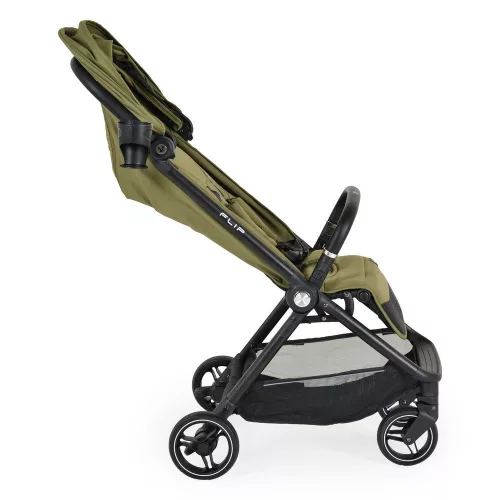 FLIP-Kinderwagen für Reisen, kompakt einhändig faltbar, GRÜN