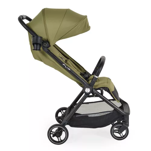 FLIP-Kinderwagen für Reisen, kompakt einhändig faltbar, GRÜN