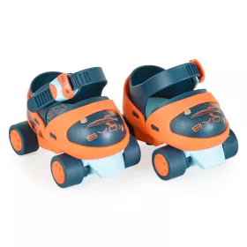 SCOOPER 4-Rad-Rollschuhe, verstellbare Größe: 22-30, BLAU