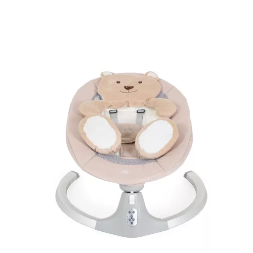 ARI MACI elektrische Schaukel, 360-Grad-Drehung, Beige