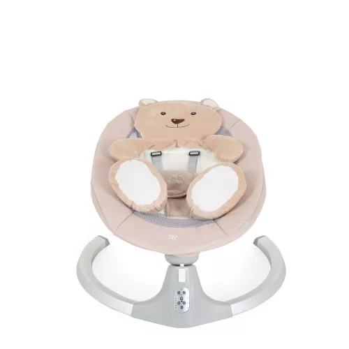 ARI MACI elektrische Schaukel, 360-Grad-Drehung, Beige