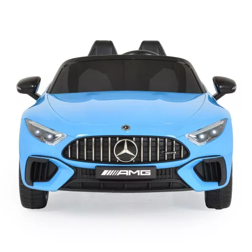 BO DK-SL63 MERCEDES elektromos kisautó 2 motor, 125cm, 35kg-ig KÉK