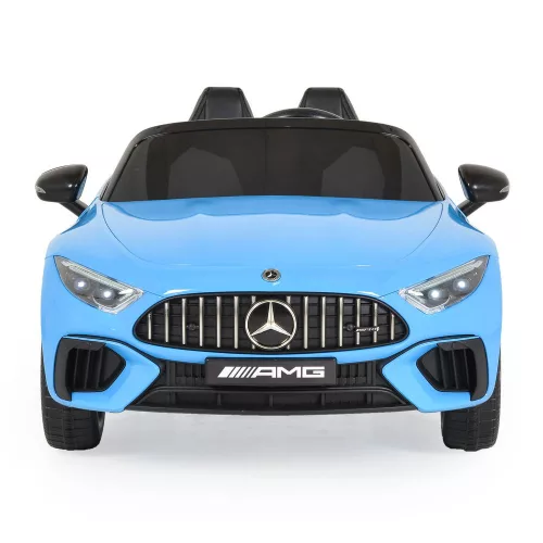 BO DK-SL63 MERCEDES elektromos kisautó 2 motor, 125cm, 35kg-ig KÉK