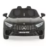 BO DK-SL63 MERCEDES elektromos kisautó 2 motor, 125cm, 35kg-ig FEKETE