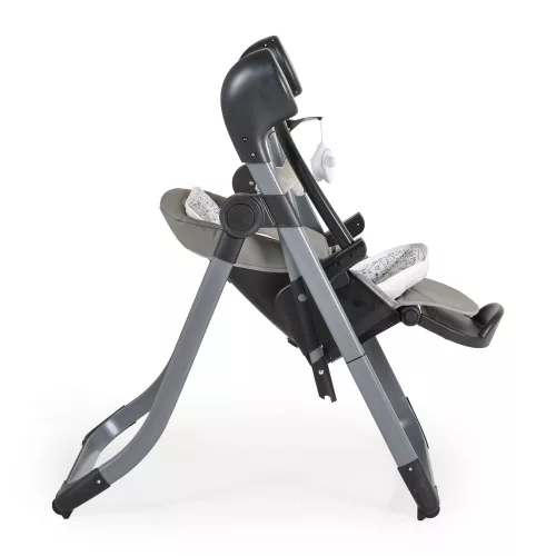 CANGAROO NIRVANA 2-in-1 Hochstuhl und Schaukel GRAU