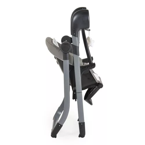 CANGAROO NIRVANA 2-in-1 Hochstuhl und Schaukel GRAU
