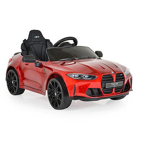 BO BMW M4 elektromos kisautó 2motor, 110cm, 30kg-ig PIROS