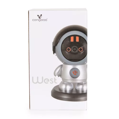 WEST dječji monitor, kamera, 3.0Mp, wifi, 4G, oblik bebe RUŽIČASTI