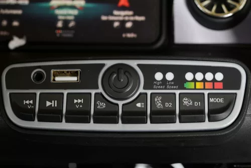 Bo Car Mercedes-AMG CLA45 Elektroauto 4 Motoren SCHWARZ