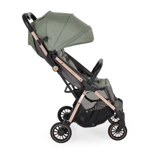 BERLIN PREMIUM Reisebuggy, 1-Knopf-Faltmechanismus, 22 kg, GRÜN