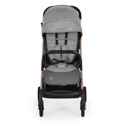 BERLIN PREMIUM Reisebuggy, 1-Knopf-Faltmechanismus, 22 kg, GRAU