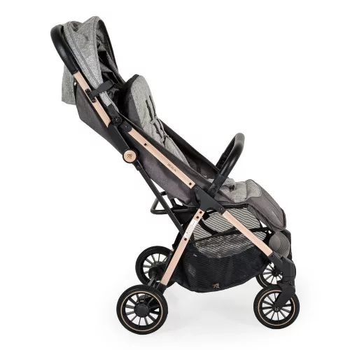 BERLIN PREMIUM Reisebuggy, 1-Knopf-Faltmechanismus, 22 kg, GRAU