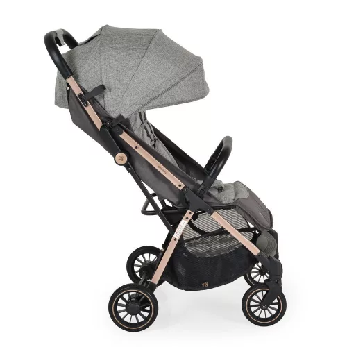 BERLIN PREMIUM Reisebuggy, 1-Knopf-Faltmechanismus, 22 kg, GRAU