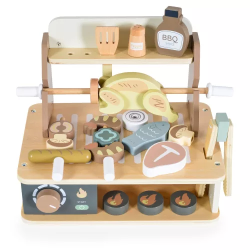 Holzspielzeug MONI Holzgrillset