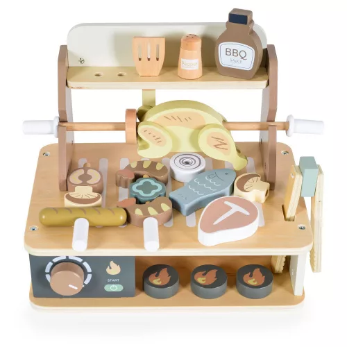 Holzspielzeug MONI Holzgrillset