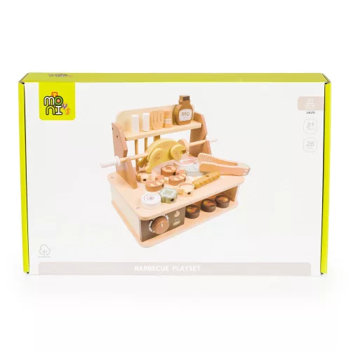 Holzspielzeug MONI Holzgrillset