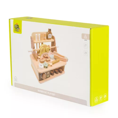Holzspielzeug MONI Holzgrillset