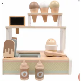 TOY MONI Eismaschinen-Set aus Holz