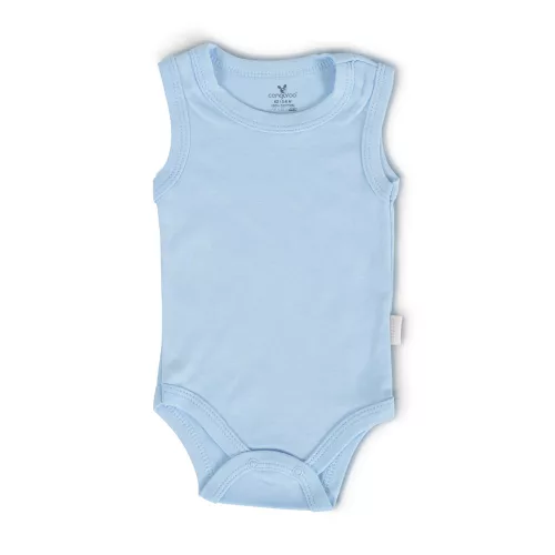 Puppenkleidung Body 3-teiliges ärmelloses Body-Set BLAU